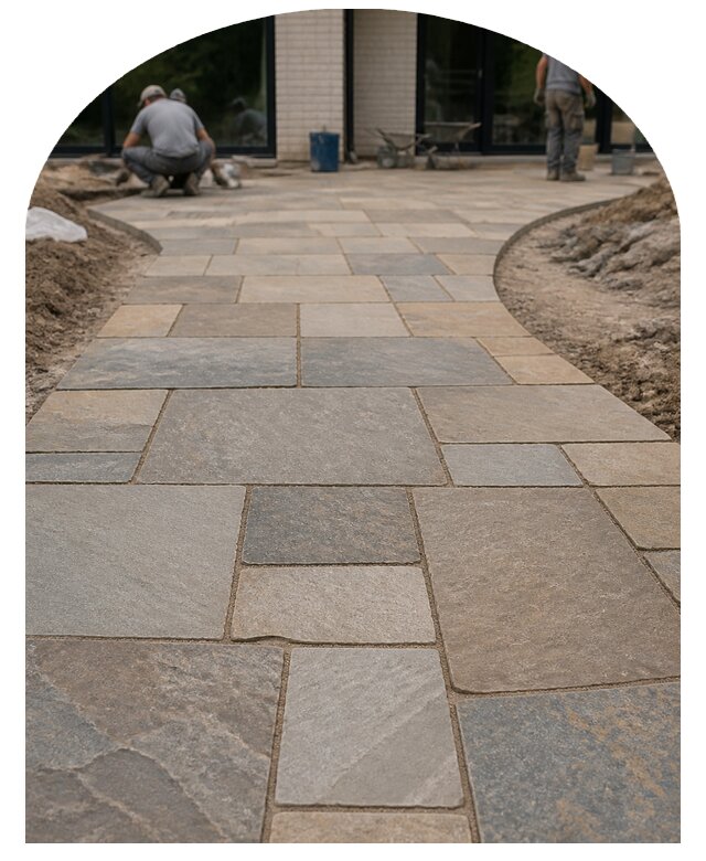 Мощение натуральным камнем в Мурманске от 4627 р. | Метпроект-Мрм